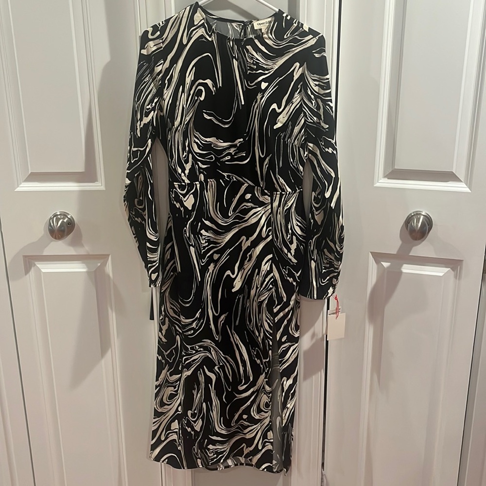 Open edit midi dress